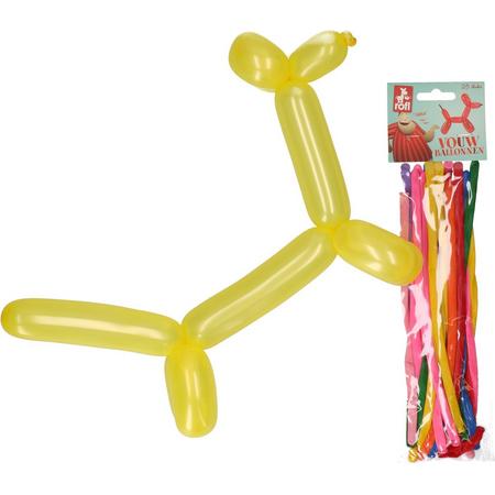 Vouw ballonnen | 25 stuks | Feest ballonnen | Diversen kleuren | Vouwballon | Kinderfeestje